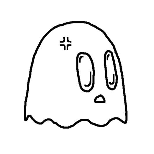 Ghosty Sketch Cap